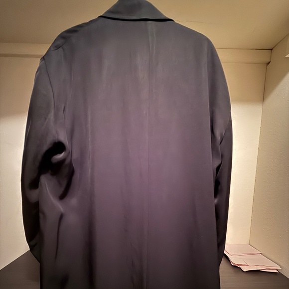 COS Oversized Black Draped Double-Breasted Blazer - Size Small/Medium/Large - Picture 8 of 12